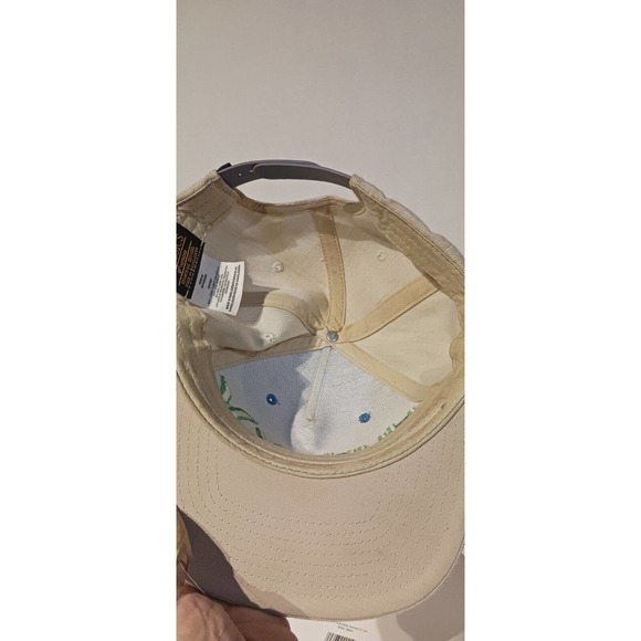 Hurley Hat Tan Blue Green Snapback Ball Cap - Picture 5 of 10